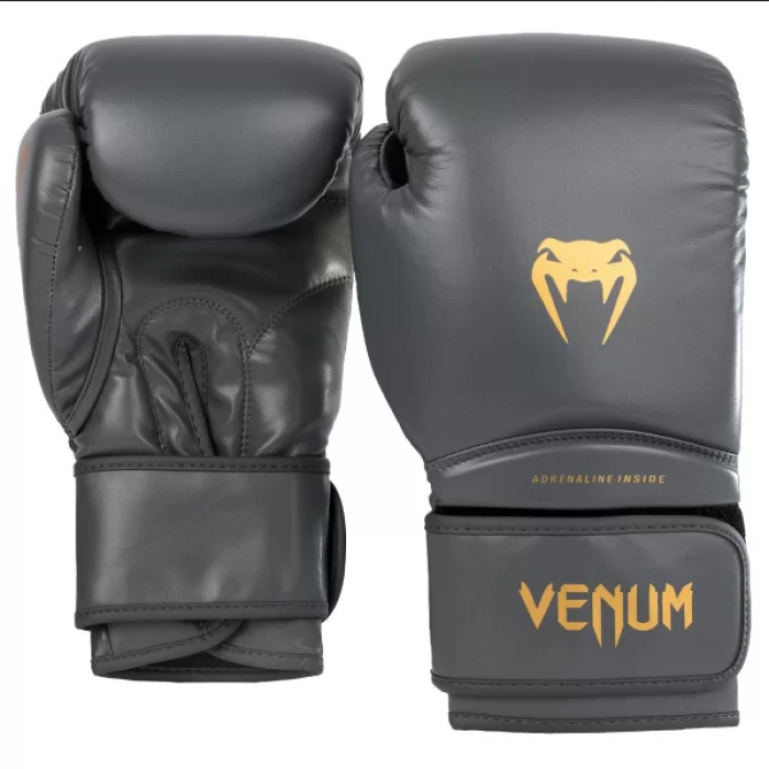 Боксови Ръкавици - Venum Contender 1.5 Boxing Gloves - Grey/Gold​